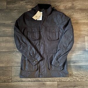 Barbour Men's Corbridge Waxed Jacket Brown Size Medium NEW
